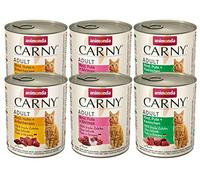 Animonda Carny Adult Mixed Packs - Beef & Poultry Selection 12 x 800g