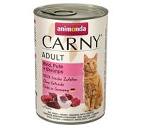 animonda Carny Adult Saver Pack 12 x 400g - Beef, Turkey & Shrimp
