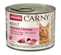animonda Carny Adult Saver Pack 24 x 200g - Turkey, Chicken & Shrimp