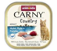 Animonda Carny Country Adult Chicken, Turkey & Trout 32 X 100g (17,47 €/ KG)