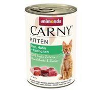 Animonda Carny Kitten Beef, Chicken & Rabbit 12 X 400g (9,56 €/ KG)