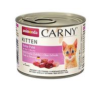 animonda Carny Kitten cat food, wet food for cats up to 1 year, baby pâté, 6 x 200g