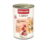 animonda Carny Kitten Saver Pack 24 x 400g - Veal, Chicken & Turkey