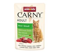Animonda Carny Pb Adult Beef + Ostrich 12 X 85g (27,35 €/ KG)