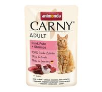 Animonda Carny PB Adult Beef, Turkey + Shrimps 12 X 85G