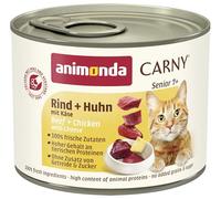 animonda Carny Senior 6 x 200g - Beef, Chicken & Cheese