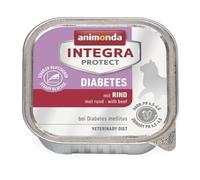 Animonda Tray Integra Protect Diabetes Beef Cat Food - 16 x100g