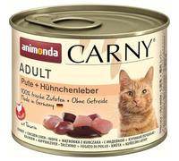 animonda Carny Adult 6 x 200g - Turkey & Chicken Liver