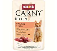 animonda Carny Kitten Pouch 12 x 85g - Beef, Veal & Chicken