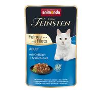 Animonda Catpb From Feinsten Adult Poultry & Seelachsfilet 18 x 85 G (22,16 €/ -