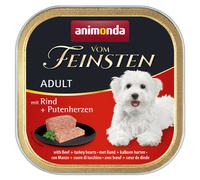 Animonda From The Finest Adult Beef & Turkey Hearts 22 X 150G