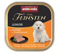 Animonda From The Finest Junior Poultry & Turkey Hearts 22 X 150G