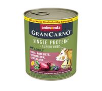 animonda GranCarno Superfoods Adult 24 x 800g - Beef, Beetroot, Blackberries & Dandelion