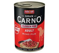 animonda GranCarno Wet Food for Adult Dogs, Various Varieties, 6 x 400 g