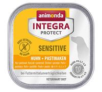 animonda INTEGRA PROTECT Sensitive Chicken + Parsnips (11 x 150 g), Diet Food for Food Allergy, Sensitive Dog Food for Allergic Dogs, Wet Food for Dogs without Grains