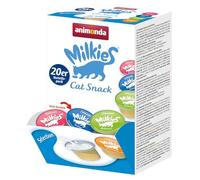 animonda Milkies Power, cat milk portions, selection, 20 cups at 15g