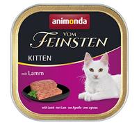 animonda Vom Feinsten Kitten, wet food for growing cats under 1 year, with lamb, 32 x 100g