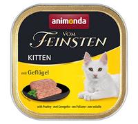 animonda Vom Feinsten Kitten, wet food for growing cats under 1 year, with poultry, 32 x 100g