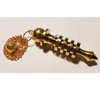 Animus Imperat Metal pendulum dowser many variations (Type 15 Isis big 5cm gold-coloured)