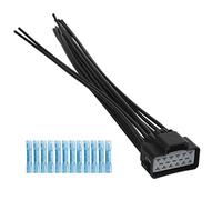 Anina WPT928 Heated/Cooled Seat Module Connector Compatible with Ford F150 F250 F350 Super Duty Mustang Fusion Chevy Tahoe Silverado Buick Allure Terraza 12 Leads Wire Harness 3U2Z-14S411-ZMB
