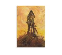 ANINCA Country Style Canvas Print by Conan Frazetta, Frank Canvas Poster Wall Art Decor Print Picture Paintings for Living Room Bedroom Decoration 16x24inch(40x60cm)
