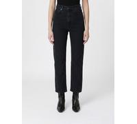 ANINE BING Cotton Denim Straight Jeans - Size: 26 - female
