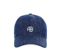 ANINE BING logo-embroidered Jeremy baseball cap - Blue One Size
