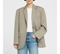 Anine Bing Quinn Wool Oversized Blazer - L