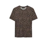 ANINE BING Sylvie leopard-print T-shirt - Brown XS-S-M-L
