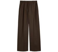 Anine Bing Trent Straight-leg Trousers - Dark Brown - 4 (UK8 / S)