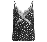 Anine Bing Women's Amelie Dot Camisole White/Black