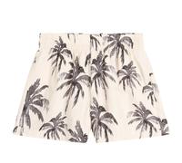 Anine Bing Women's Kam Palm Shorts Black Palm