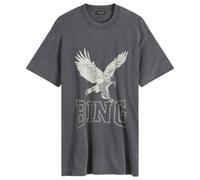 Anine Bing Women's Lili Retro Eagle T-Shirt Washed Black Small