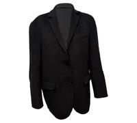 Anine Bing Women's Preloved Quinn Blazer Black Wool | Size: XS
