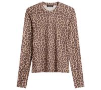 Anine Bing Women's Sylvie Long Sleeve T-Shirt Leopard