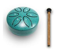 ANINIUCN Mini Steel Drums 6-Note, Handpan Drum Kit (Turquoise)