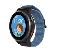 ANIO 6 Waterproof Kids Smart Watch with GPS Tracker & SIM, Calls, Messages, SOS, School Mode, Pedometer - No SIM Card, blue, 45,15x14,9mm, Casual