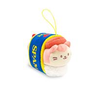 Anirollz Stuffed Animal Plush Keychain - Official SPAM Musubi Plush Toy |Soft Squishy Warm Cute Comfort Safe| Pillow with Kitty - Birth