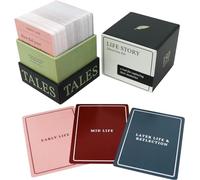 ANIROY 150 PCS Life Story Interview Kit Cards, Tales Life Story Interview Kit, Get to Know Your Grandparents or Great-Grandparents with The Memories of Their Rich and Interesting Life