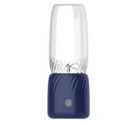 ANIROY USB Rechargeable Fruit Juicer, Portable Electric Juicer, Handheld Mini Personal Electric Juicer with 6 Blades (Blue)