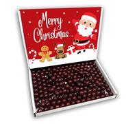 Aniseed Balls Merry Christmas Sweets Gift Box Hamper (SANTA RED FRONT)