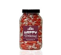 Aniseed Twist 1.8kg Large Sweet Jar - A Personalised Gift Jar Filled with Your Favourite Retro Sweets! (Happy Birthday)