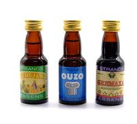Anisette Ouzo + Tequila + Gremaxa Flavouring Set 3x25ml - Alcohol-Free Essence for Liqueurs and Vodka - Herbal, Agave, Sweet-Spiced Taste