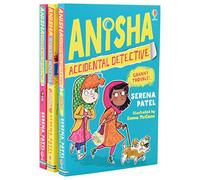 Anisha Accidental Detective 4 Books Collection Set (Anisha Accidental Detective, School's Cancelled!, Granny Trouble! & Show Stoppers)