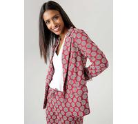Aniston Dotted Jersey Blazer Red Print