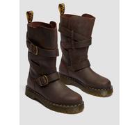 Anistone Calf Boots in Crazy Horse Leather Brown