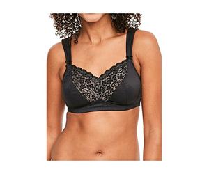 Anita 5712X-001 Women's Care Black Non-Padded Non-Wired Compression Support Mastectomy Post Operative Bra 38C