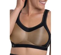 Anita Women's Momentum Sports Bra in Brown | Size: 46C Anita Brown 46C