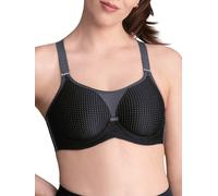 Anita Active Performance Wire X Underwired Sports Bra - Black/Anthracite - 32B