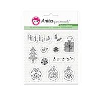 Anita and Her World Happy Party Accessories, Silicone, Assorted, 11